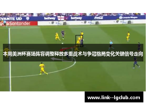 本周美洲杯赛场阵容调整释放多重战术与争冠格局变化关键信号走向
